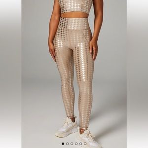 SavageXFenty Sky-Hi Houndstooth Super High-Waist Pocket Legging